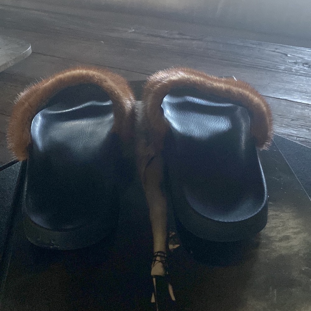 Givenchy Fur Slides - image 2